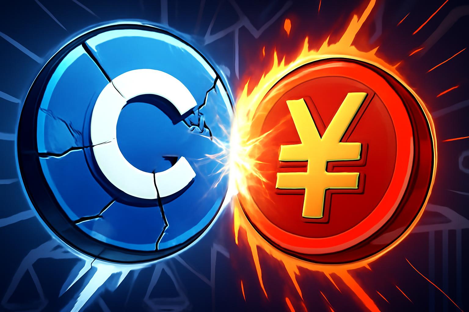 US Faces Pressure Over Stablecoin Rules as China Expands Digital Yuan