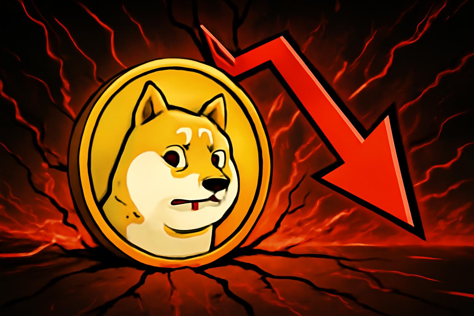 Dogecoin Falls Again as Year-End Selloff Deepens