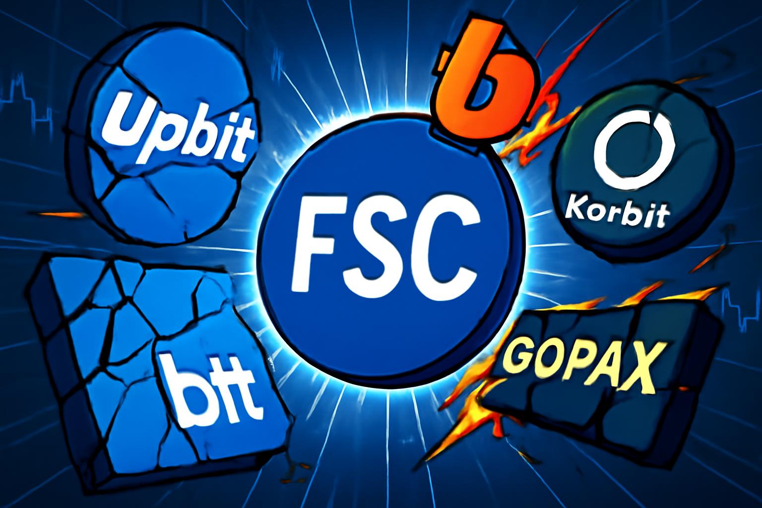 FSC Ownership Cap Could Break Up Korea's Largest Crypto Exchanges