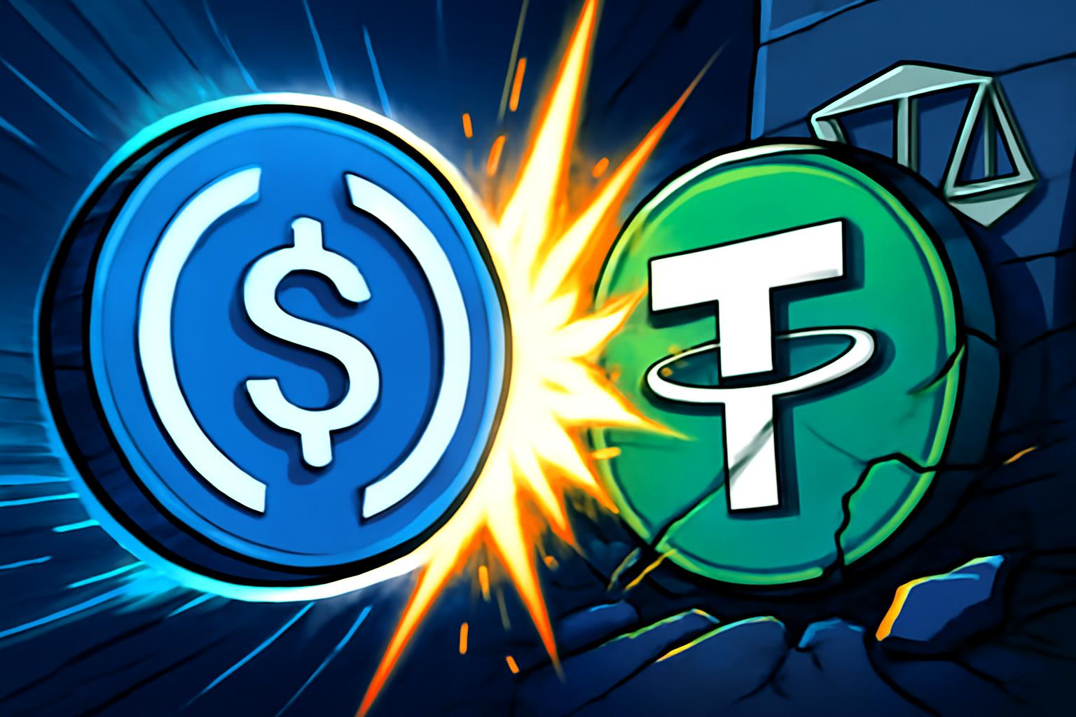 USDC Tops USDT in Global Stablecoin Turnover Amid Regulatory Clarity