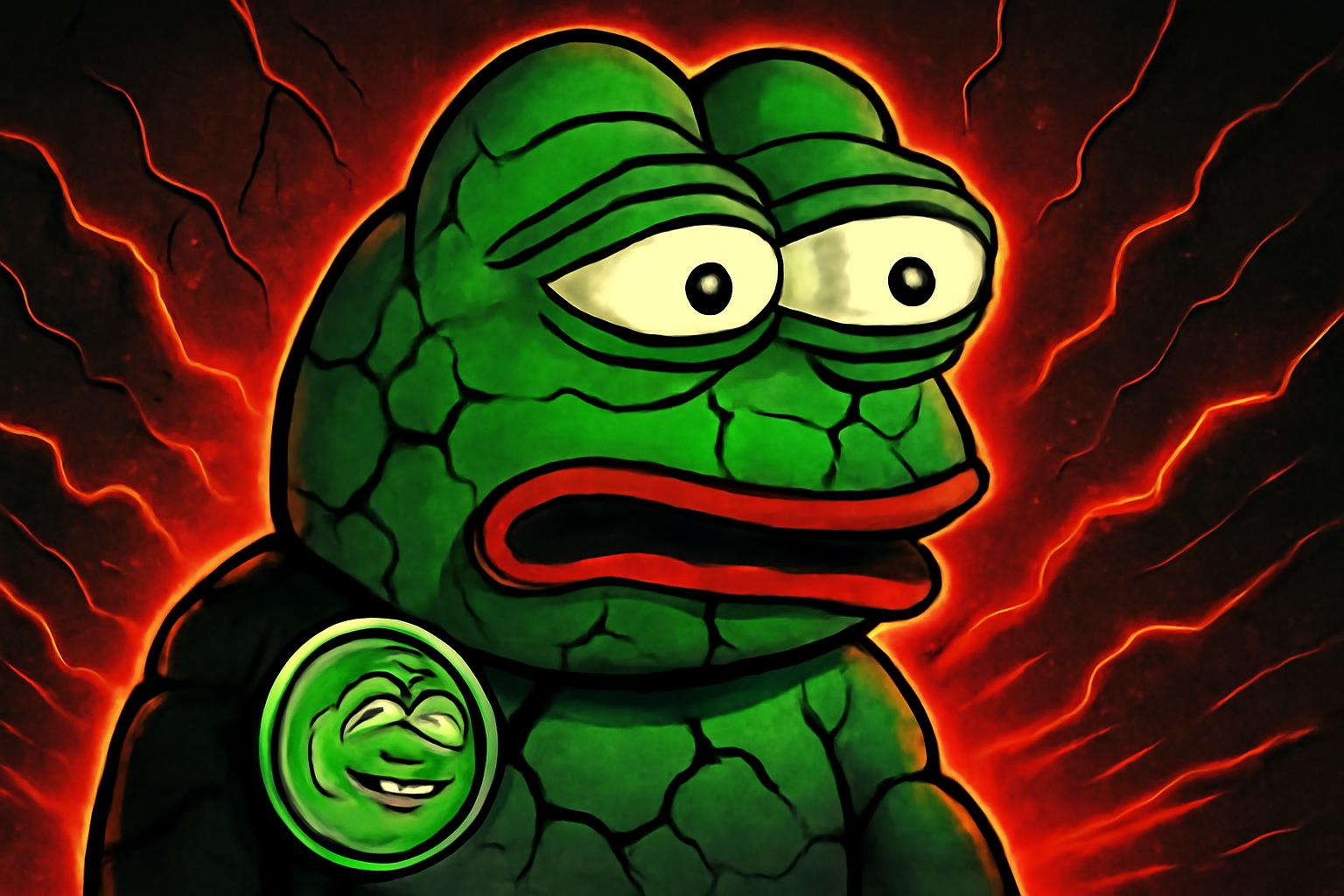 PEPE Faces Selloff as 100-Day EMA Breaks; On-Chain Metrics Signal Slowing Growth