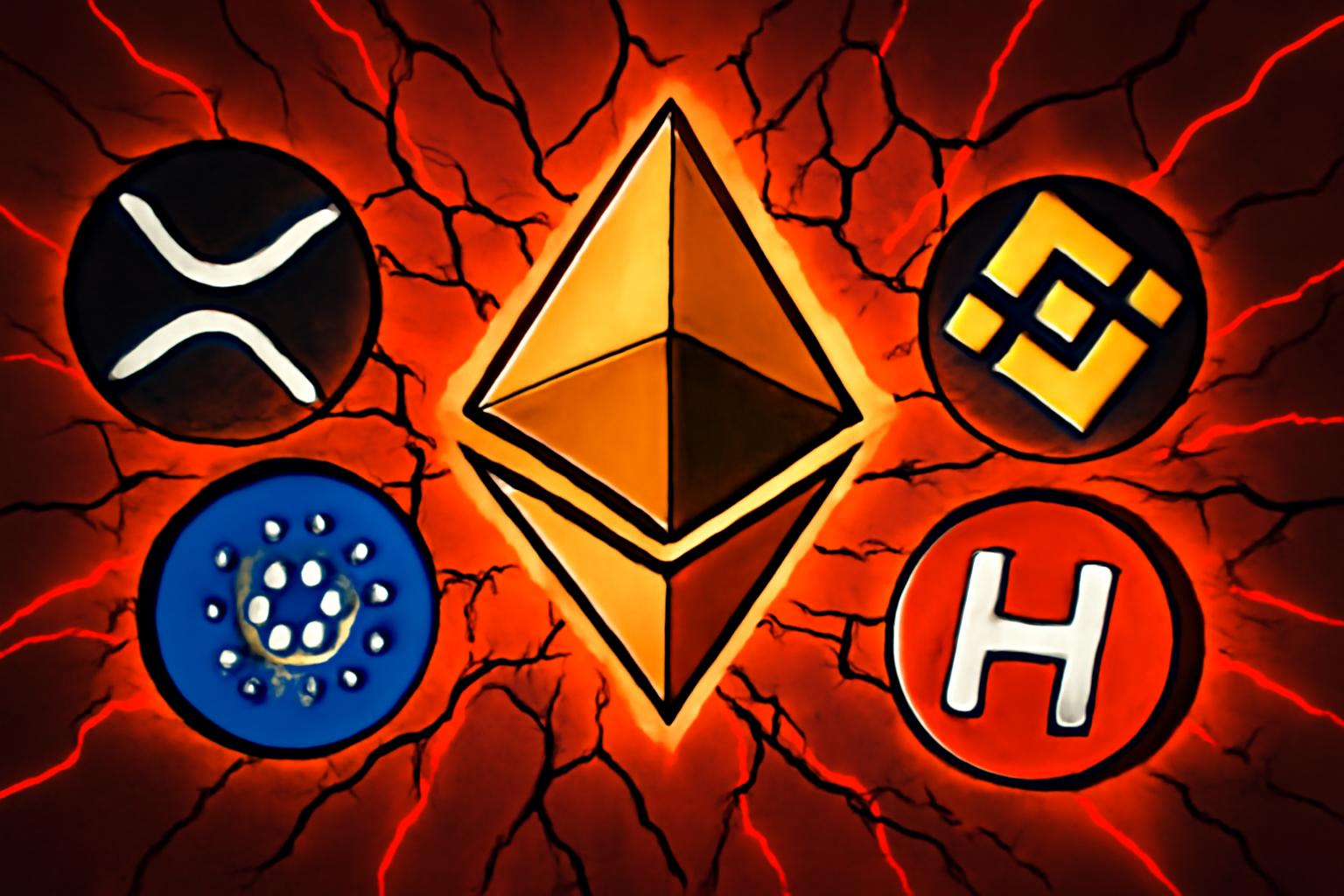 Ethereum, XRP, ADA, BNB, and HYPE: January 9 Price Analysis