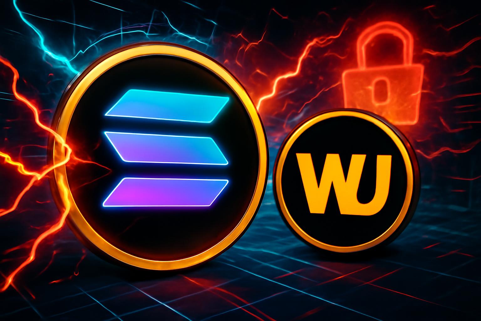 Solana Survives DDoS, Debates Inflation Trim, Western Union Trademark