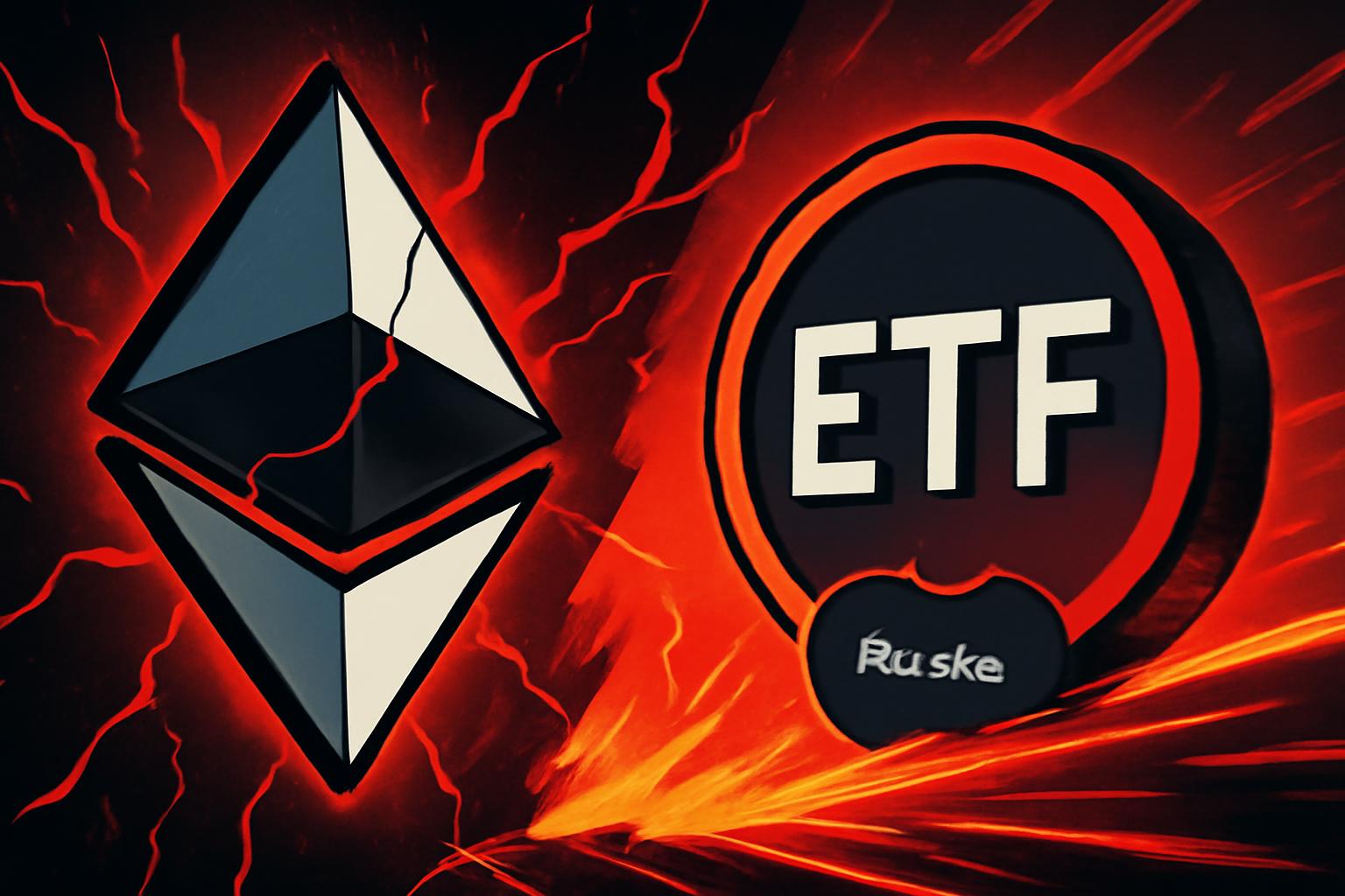 Ethereum Spot ETFs See $93.8 Million Net Outflow on Third Day