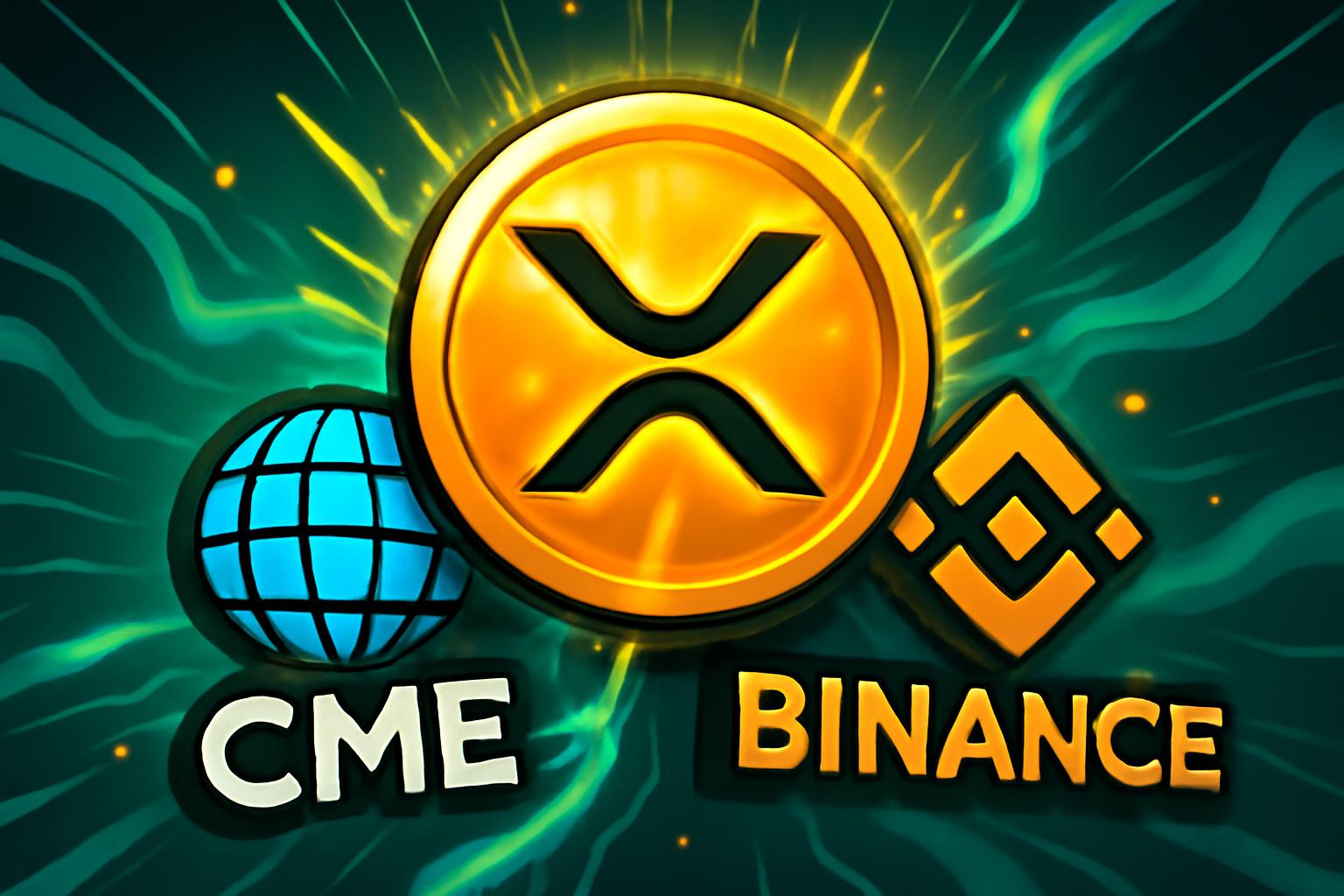 Open Interest Surges to $4B as XRP Futures Bets Rise on CME and Binance