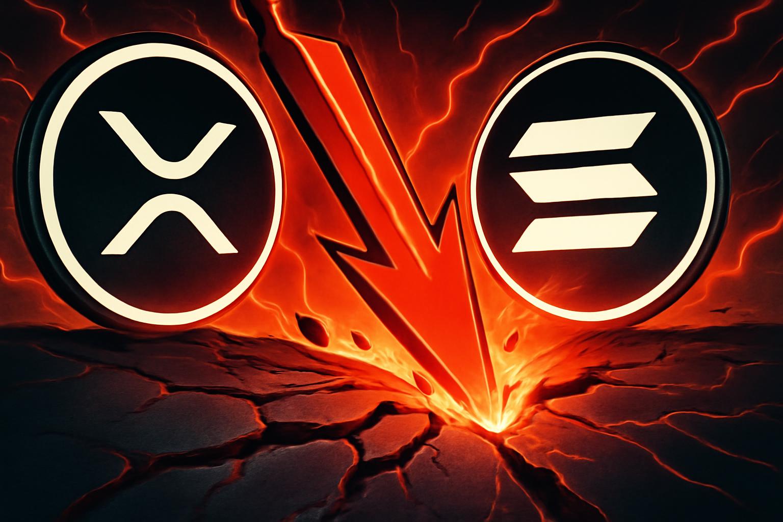 XRP and Solana Funds Buck Trend as Crypto ETFs Shed $454M