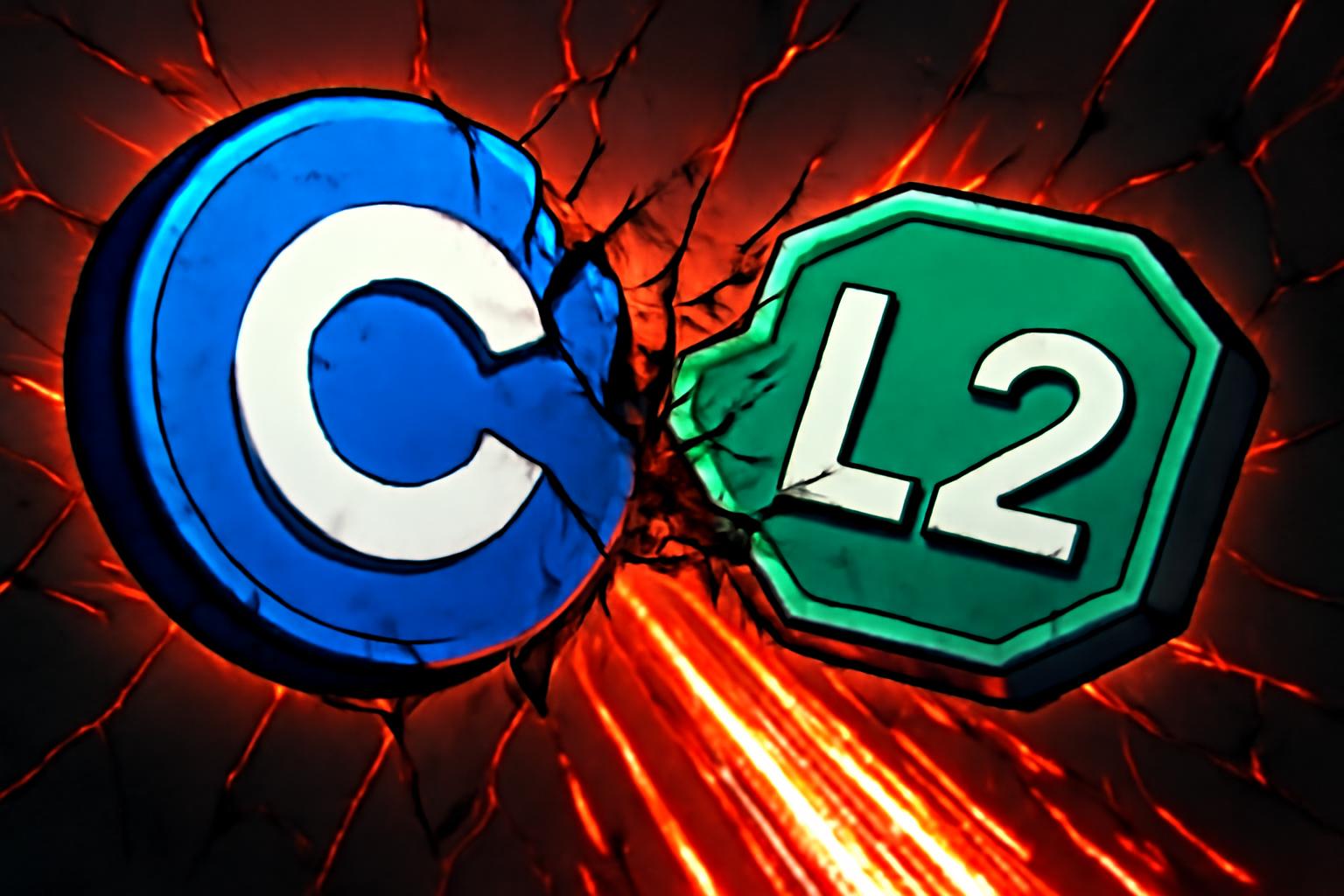 Coinbase Stock Bear Market Deepens as Base L2 Activity Slumps