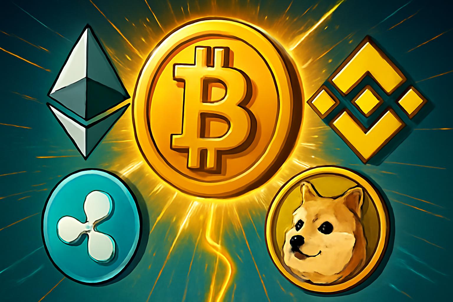 Crypto Market Update: Bitcoin and Major Coins Rise in 24h