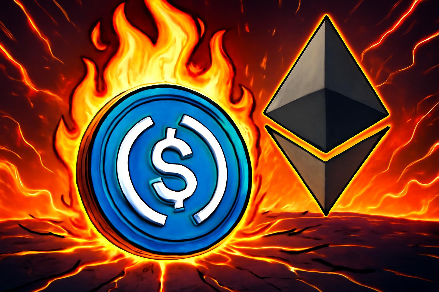 USDC Burn on Ethereum Prompts Liquidity Adjustment