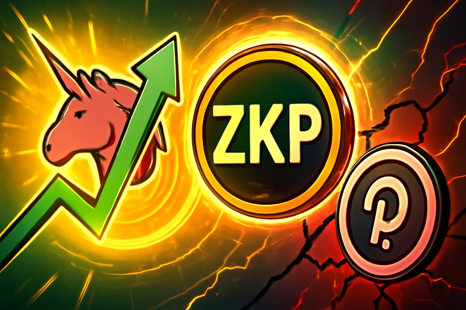 ZKP Presale Momentum Surges as Uniswap Rises and Polkadot Stalls