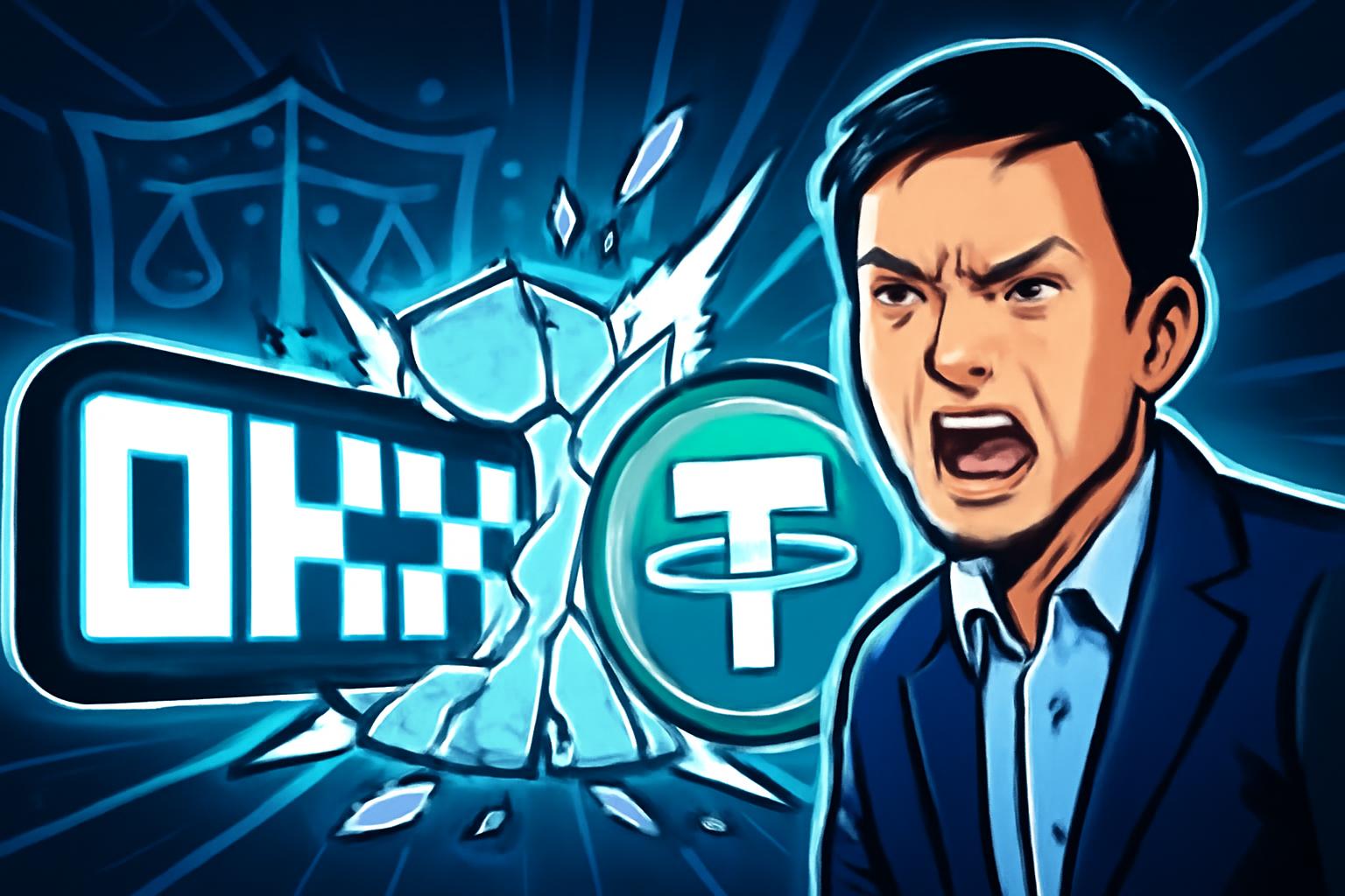 OKX Freezes 40,000 USDT: Regulation Policy Sparks Debate on X