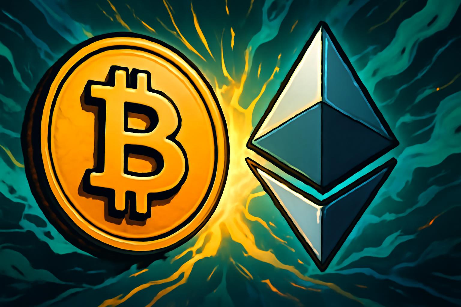 Bitcoin and Ethereum Volatility Falls as 30-Day DVOL Narrows