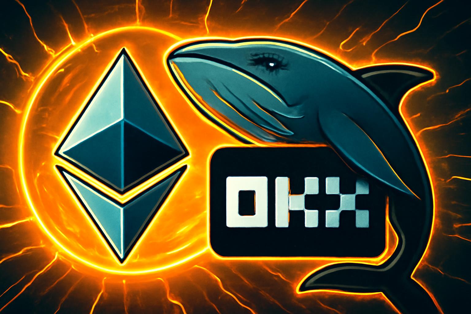 Ethereum Whale Moves 1,299.6 ETH from OKX to Personal Wallet, Signaling Accumulation
