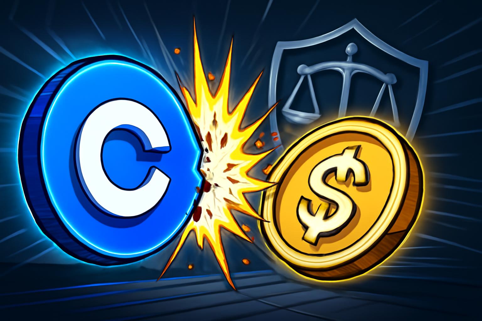 Clarity Act Downgrades Coinbase Over Regulatory Risk and Stablecoins