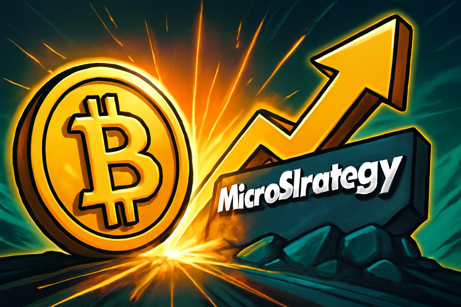 MSTR Rises as Bitcoin Rally Lifts MicroStrategy’s Strategy Bets