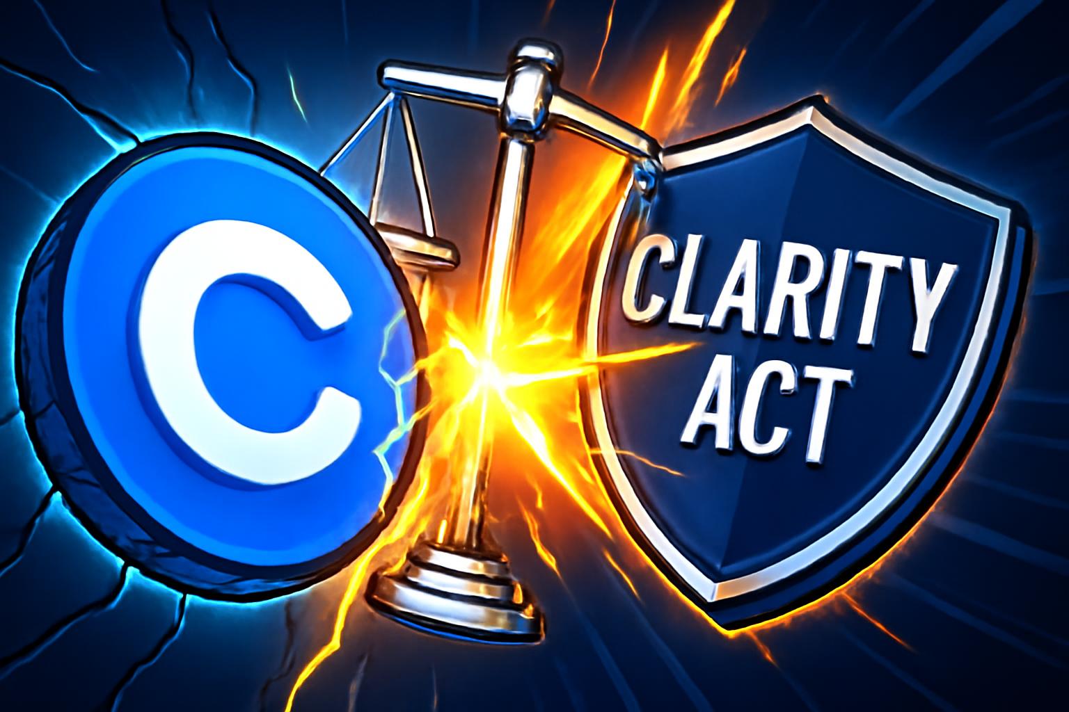 CLARITY Act Postponed Amid Coinbase Pushback