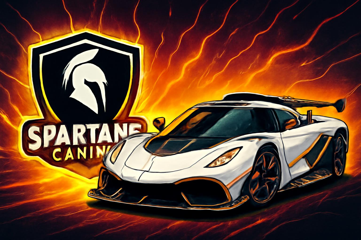 Spartans Casino One-Time No-Bonus Giveaway with MANSORY Jesko