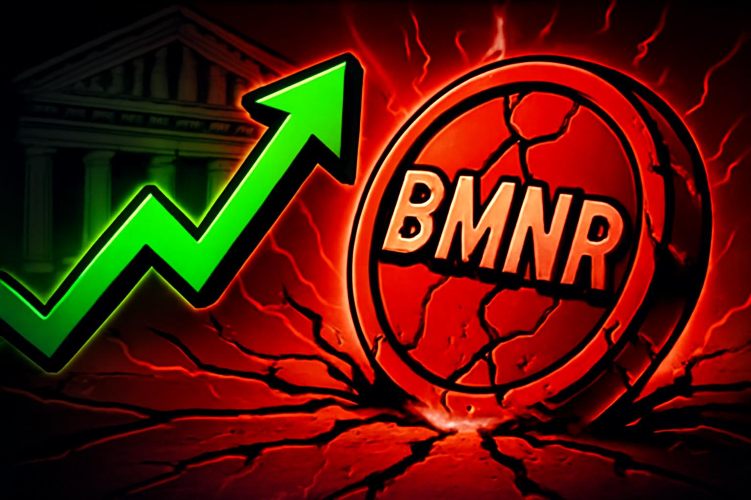 Crypto Sector Drops as U.S. Markets End Higher; BMNR Slumps Over 5%