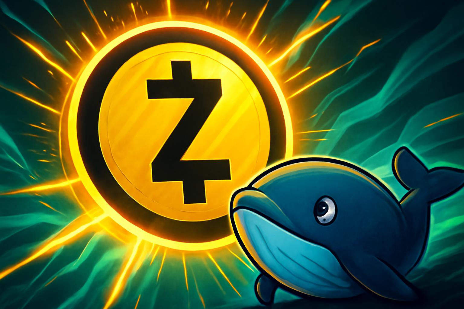 Zcash Eyes Strong Rebound as Whale Accumulation Persists