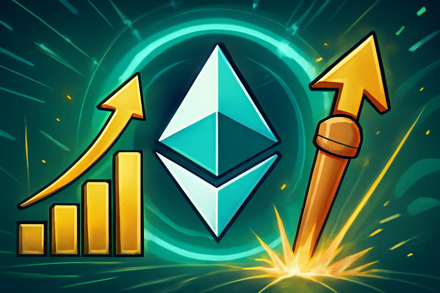 Ethereum Network Sees Record Transactions as Fees Fall and Staking Rises