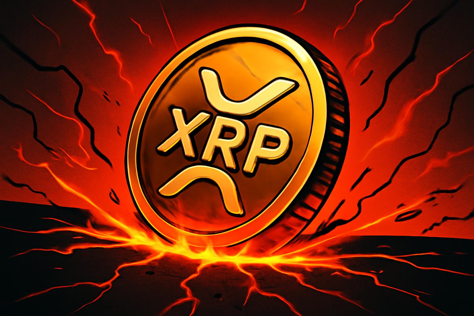 XRP Dips Below $2 as Bearish Momentum Deepens Amid Market Risk-Off