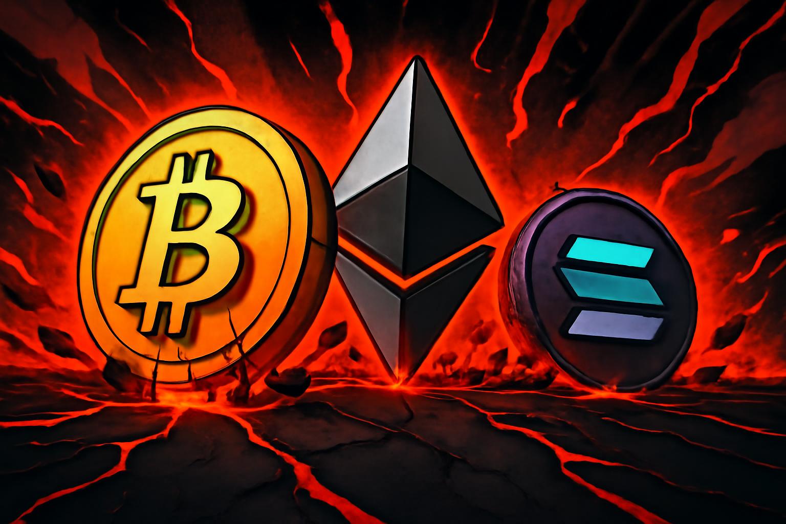 Crypto Sell-Off Intensifies as Trump Tariffs Hit Bitcoin and Major Tokens