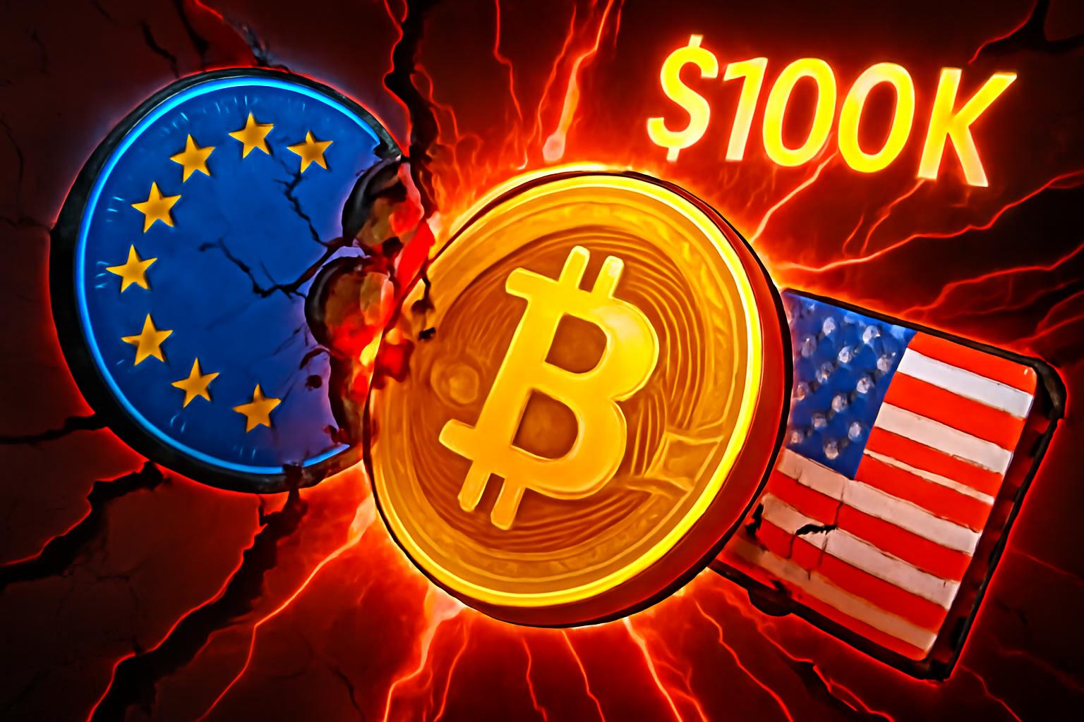 Bitcoin Near 100K as Greenland Trade War Triggers Massive Crypto Liquidations