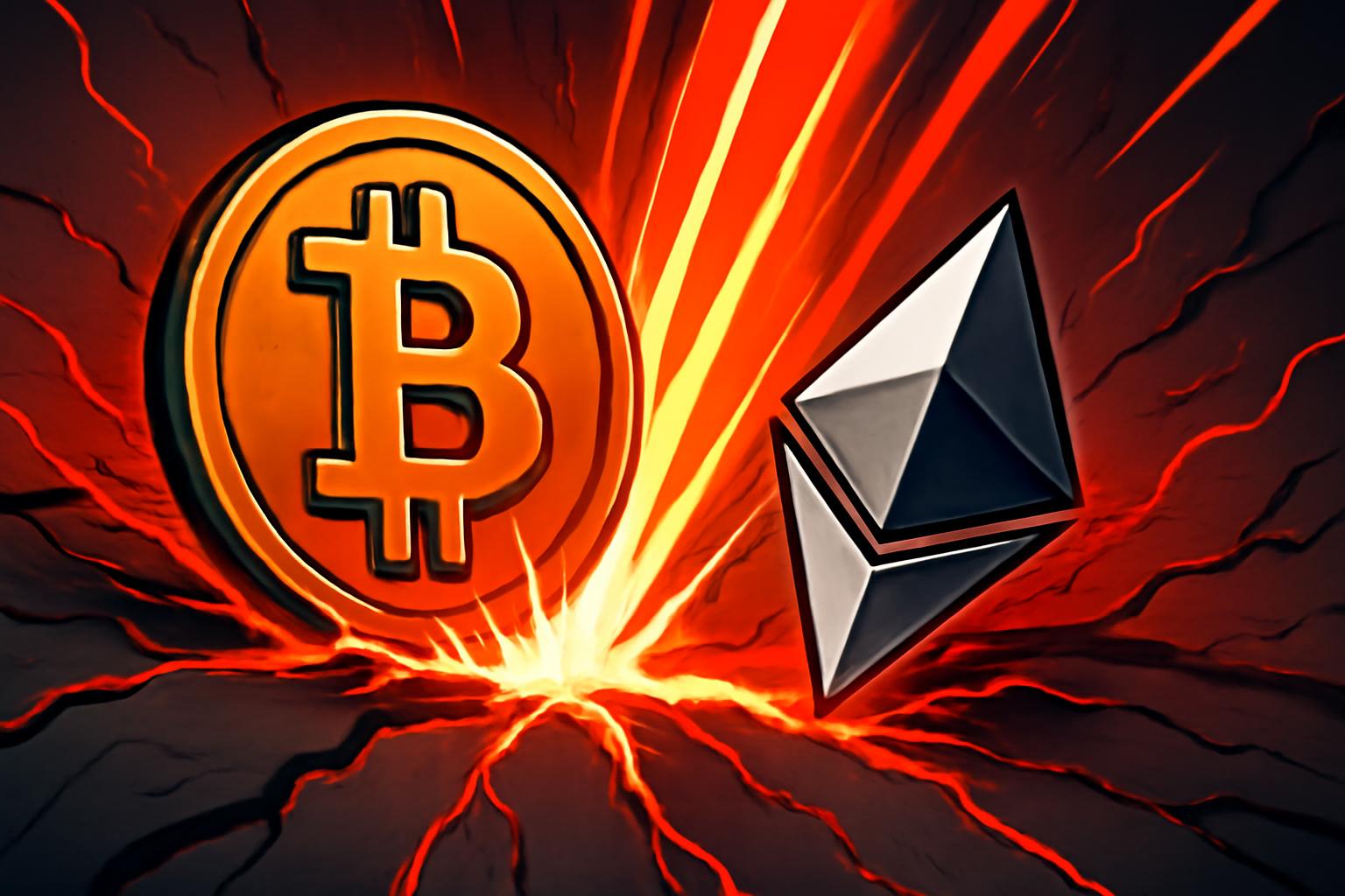 Bitcoin and Ethereum Press Crypto Market Cap Toward US$3.0 Trillion