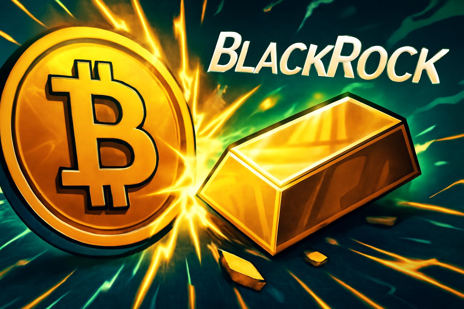Bitcoin Could Overtake Gold as Fed Braces for BlackRock Price Surprise