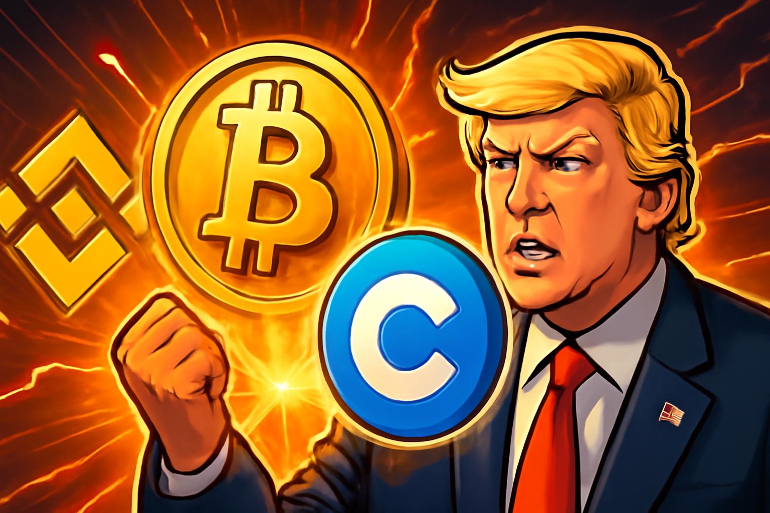 Trump, Armstrong, CZ Shine as Crypto Takes Davos Spotlight