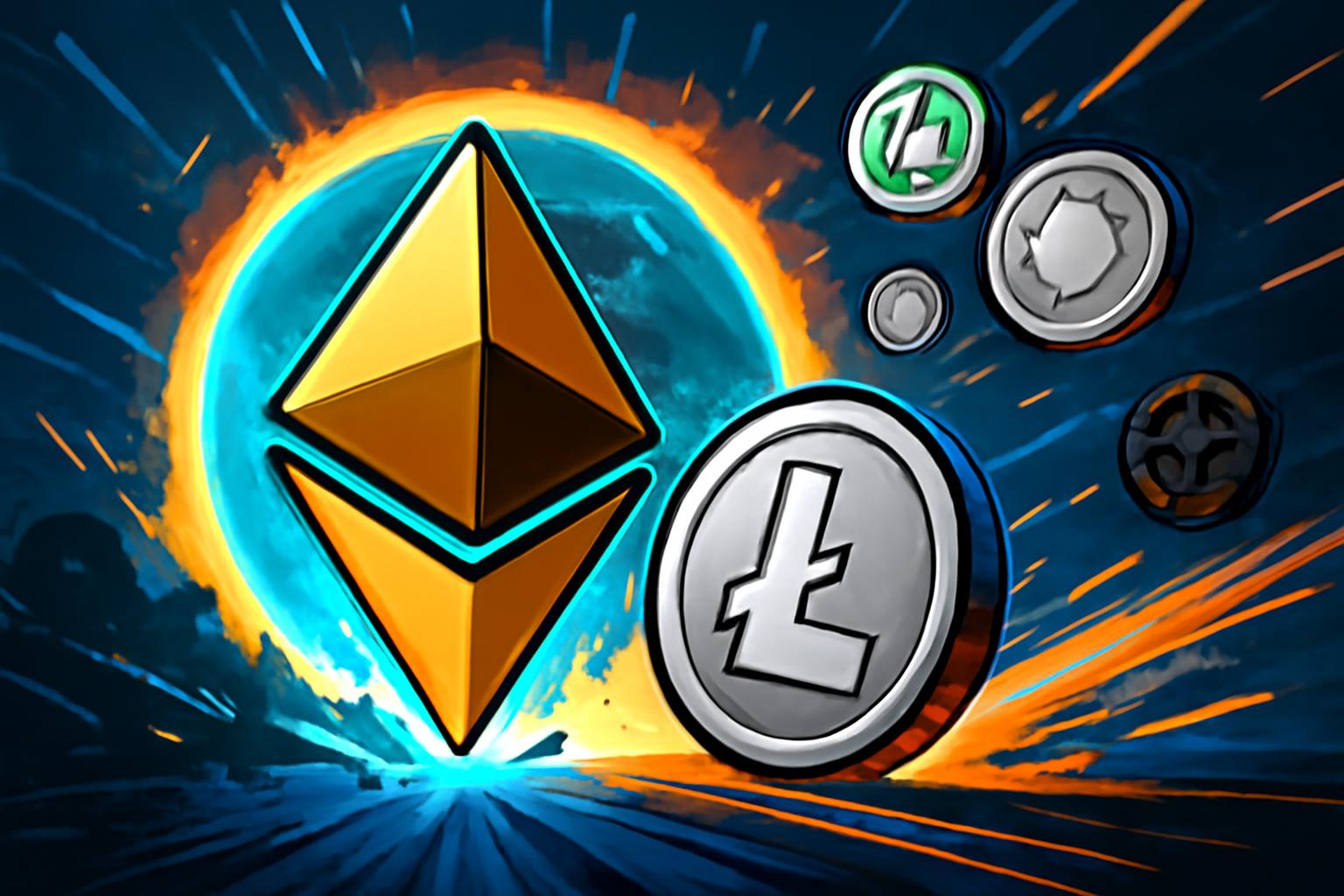 Ethereum and Major Altcoins Stabilize Market Liquidity After Recent Highs