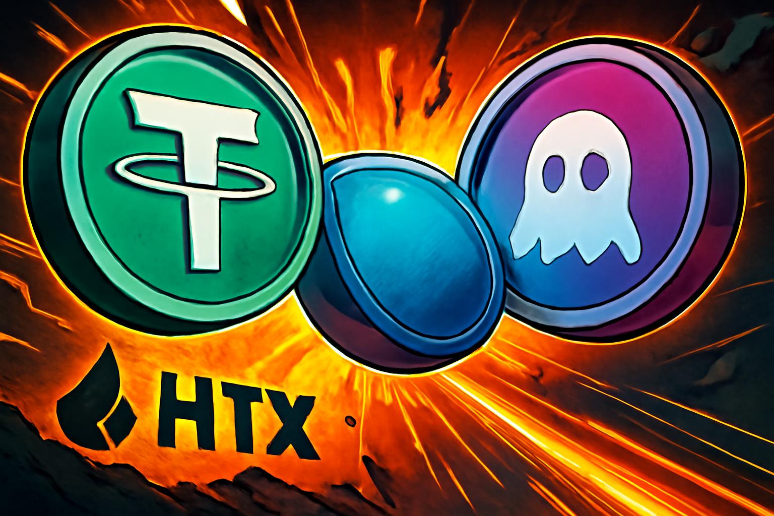 USDT Whale Move: $769M from HTX to Aave Signals DeFi Strategy