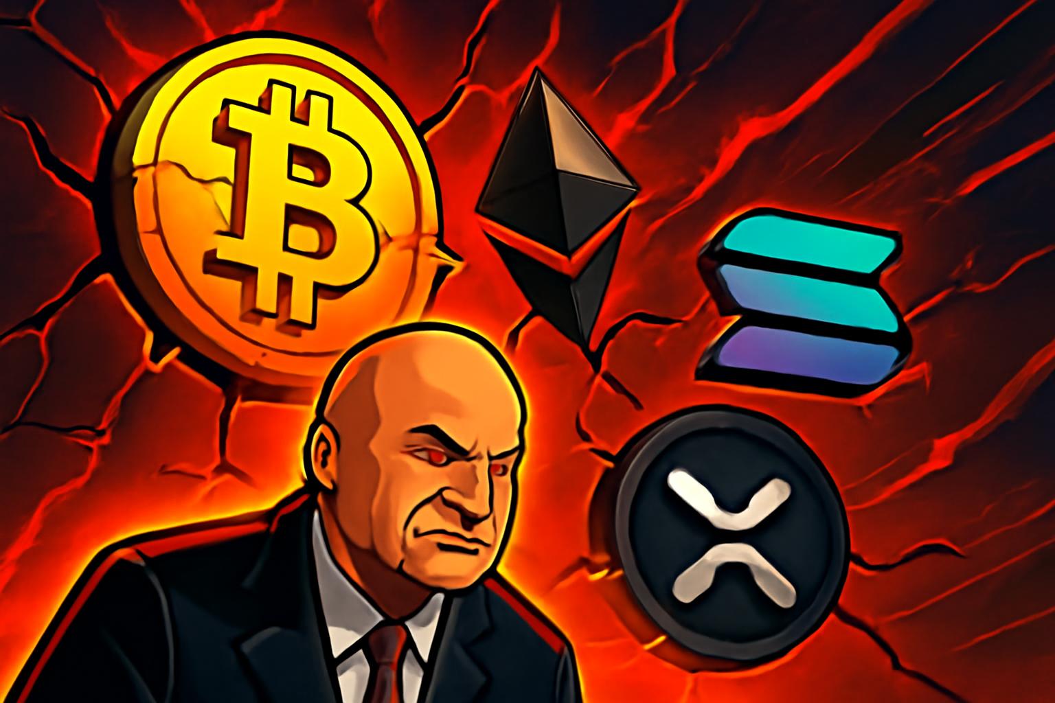 Kevin O’Leary Sells 27 Crypto Positions Ahead of October Market Downturn