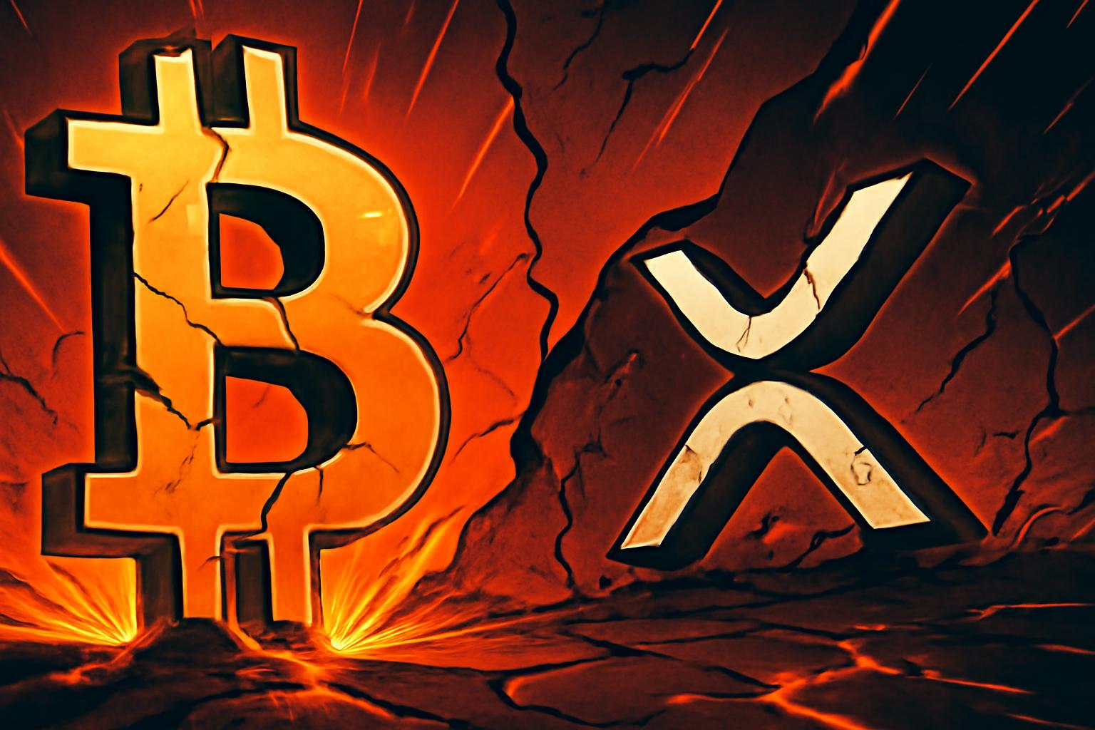 Bitcoin and XRP Slump Amid Macro Turmoil: Market Outlook