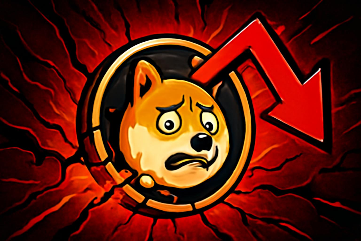 Dogecoin Slips 10.5% as Altcoin Sentiment Weakens
