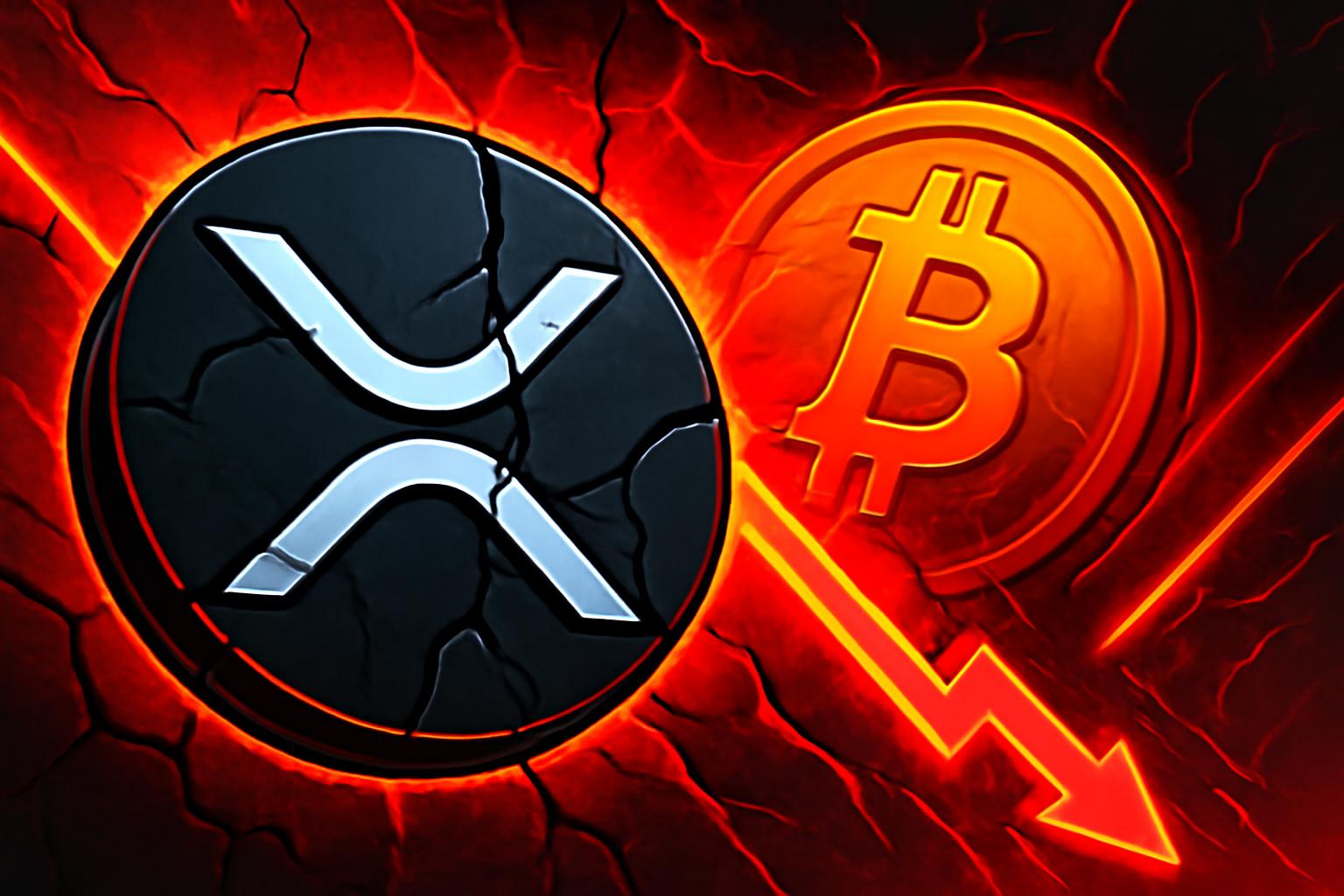 XRP Dips to Seven-Week Low as Bitcoin Retreat and Trade-War Fears Rekindle