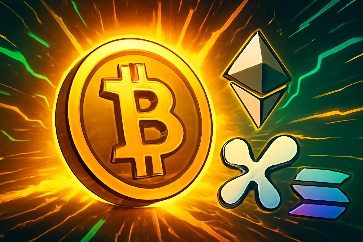 First Week 2026 Crypto Market Rally Led by Bitcoin, Ethereum, XRP, and Solana