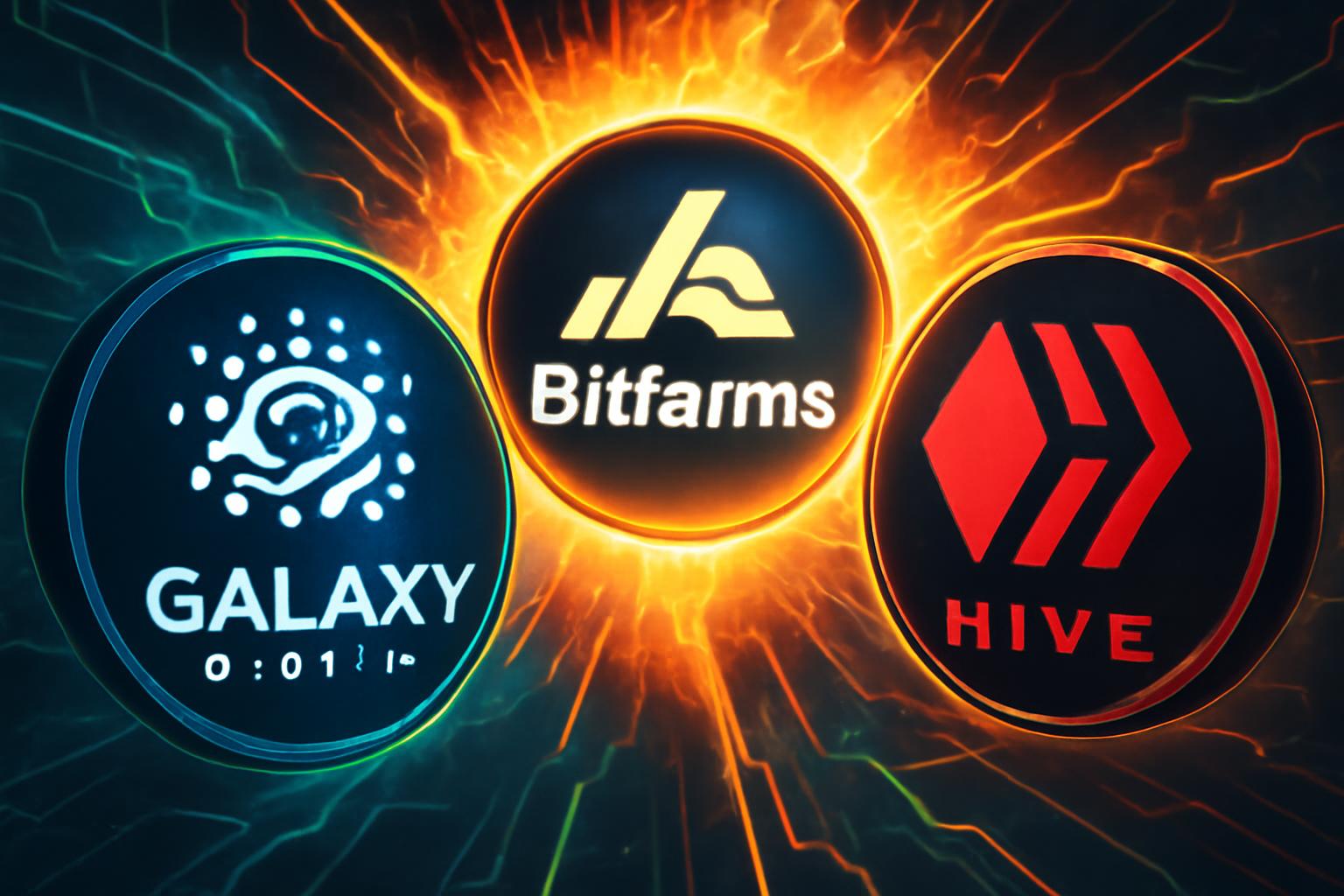 Crypto Stocks in Focus: Galaxy Digital, Bitfarms, and HIVE Lead Trading Volume