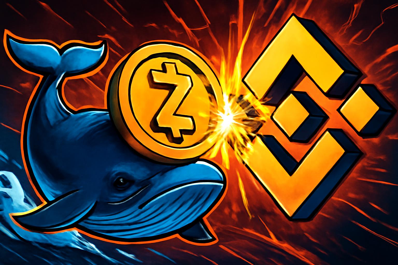 Whale Deposits 74,002 ZEC Tokens Worth $35.75M Into Binance