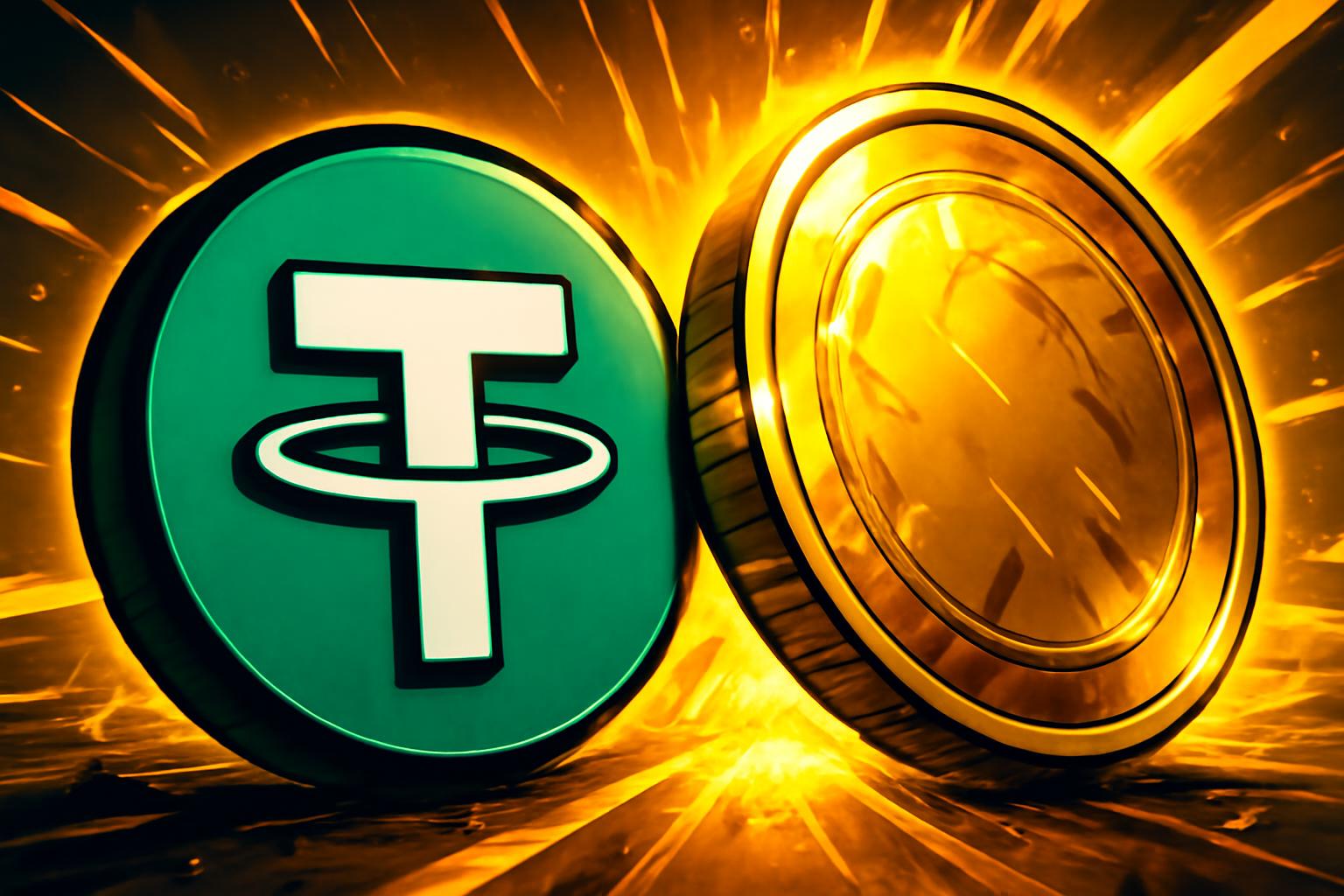 Tether Scores $5B Windfall as Gold Price Rockets