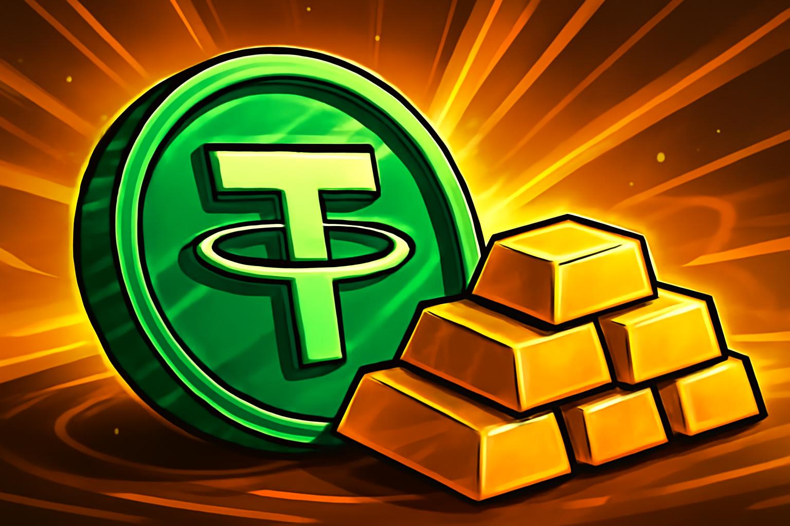 Tether Scores $5B Gain as Gold Rally Lifts Gold Holdings and USDT Dominance