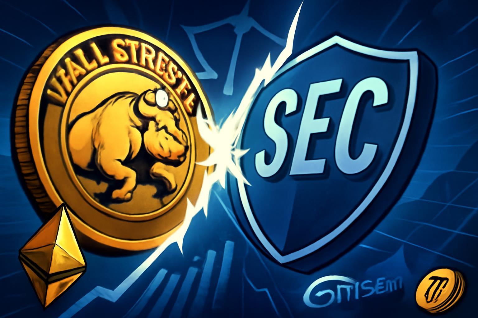 Crypto Regulation: Wall Street and SEC Clash Over Tokenized-Asset Exemptions