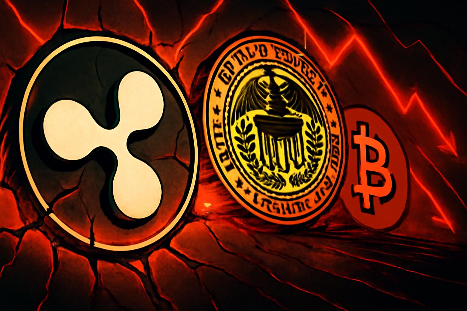 Powell Disappointment Triggers Broad Crypto Decline as Ripple Dips 0.30%