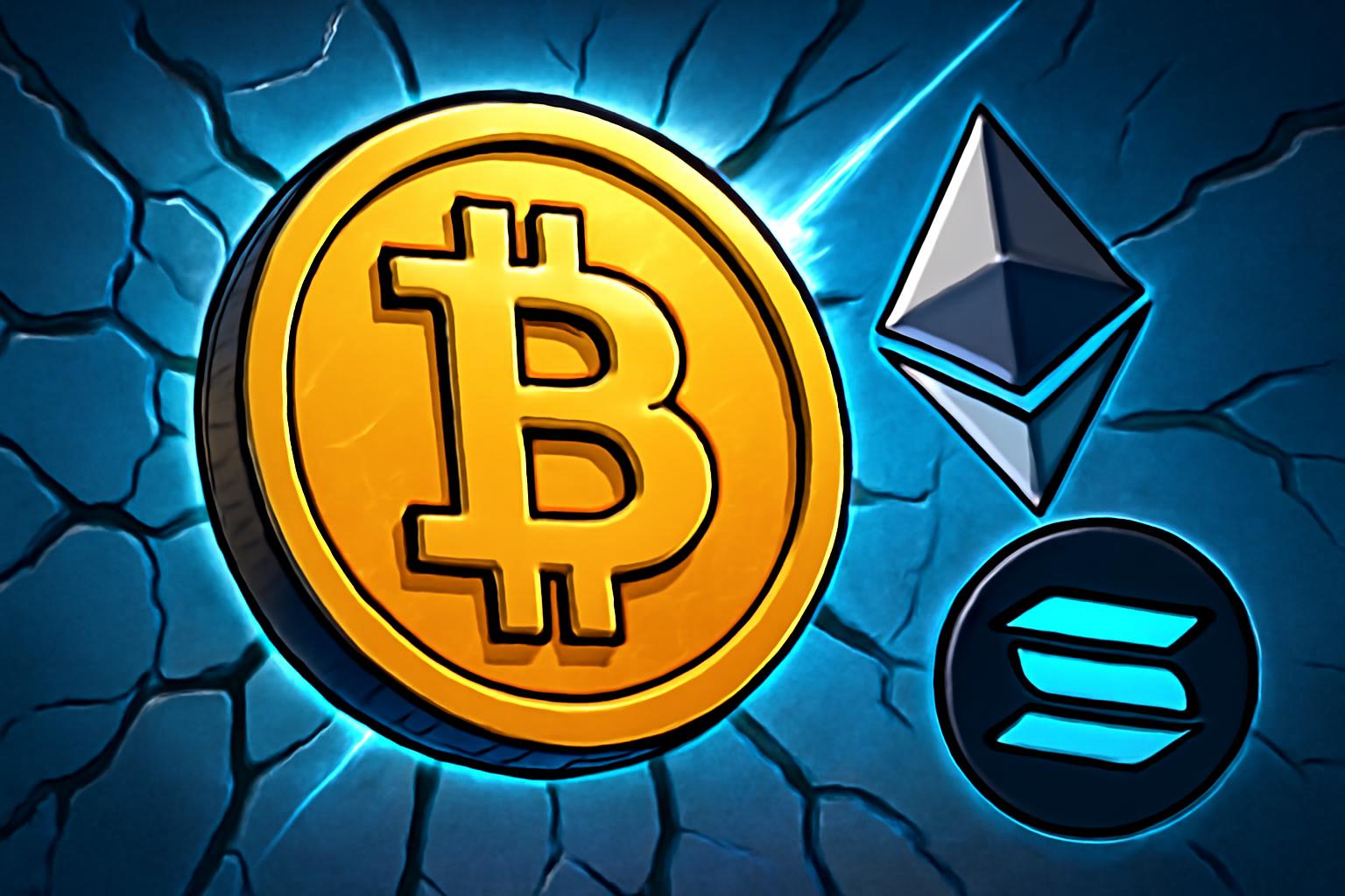 Bitcoin Holds Range After Fed Pause; Altcoins Mixed