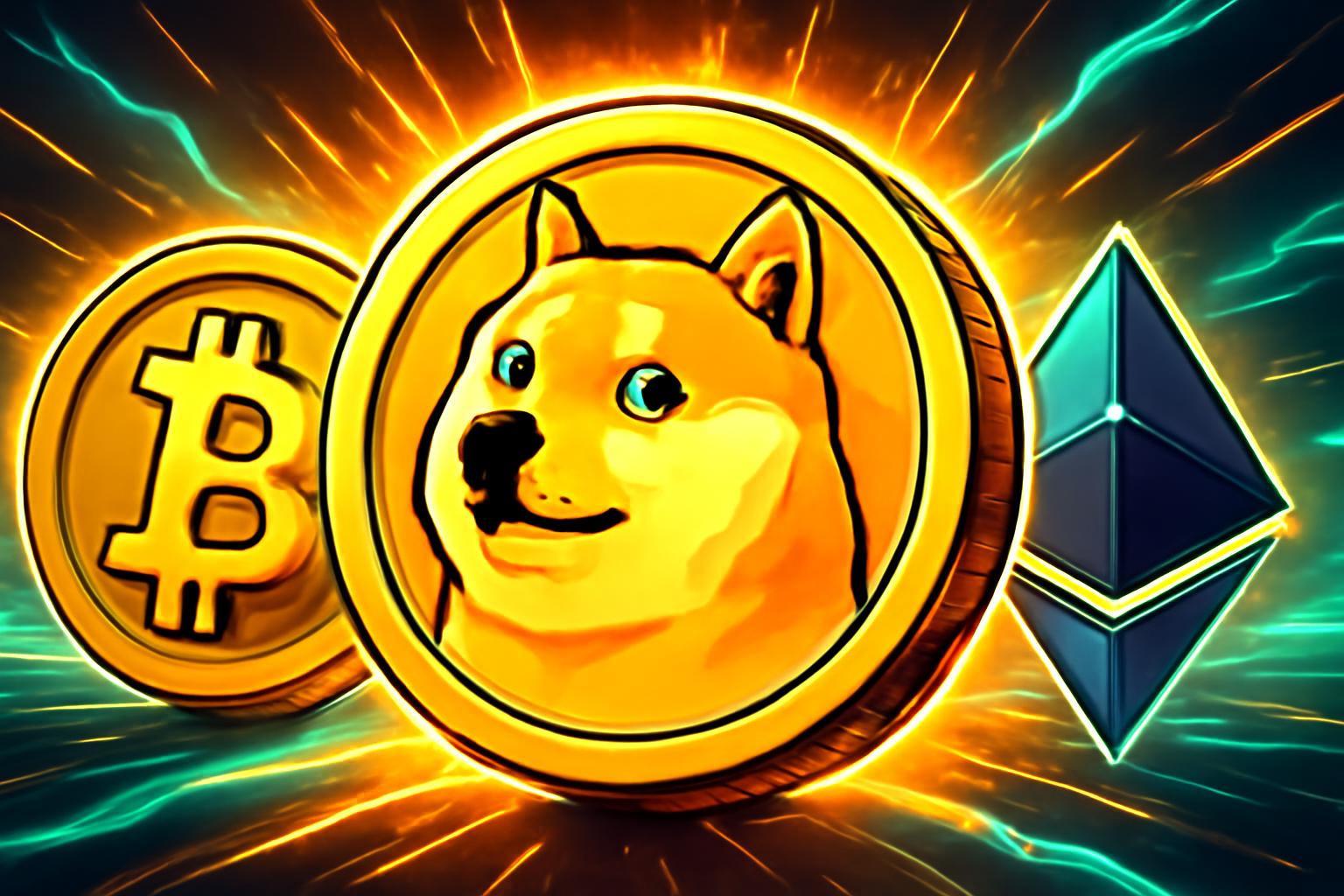 Early-Year Rally Lifts Top Digital Assets as Dogecoin Surges Weekly
