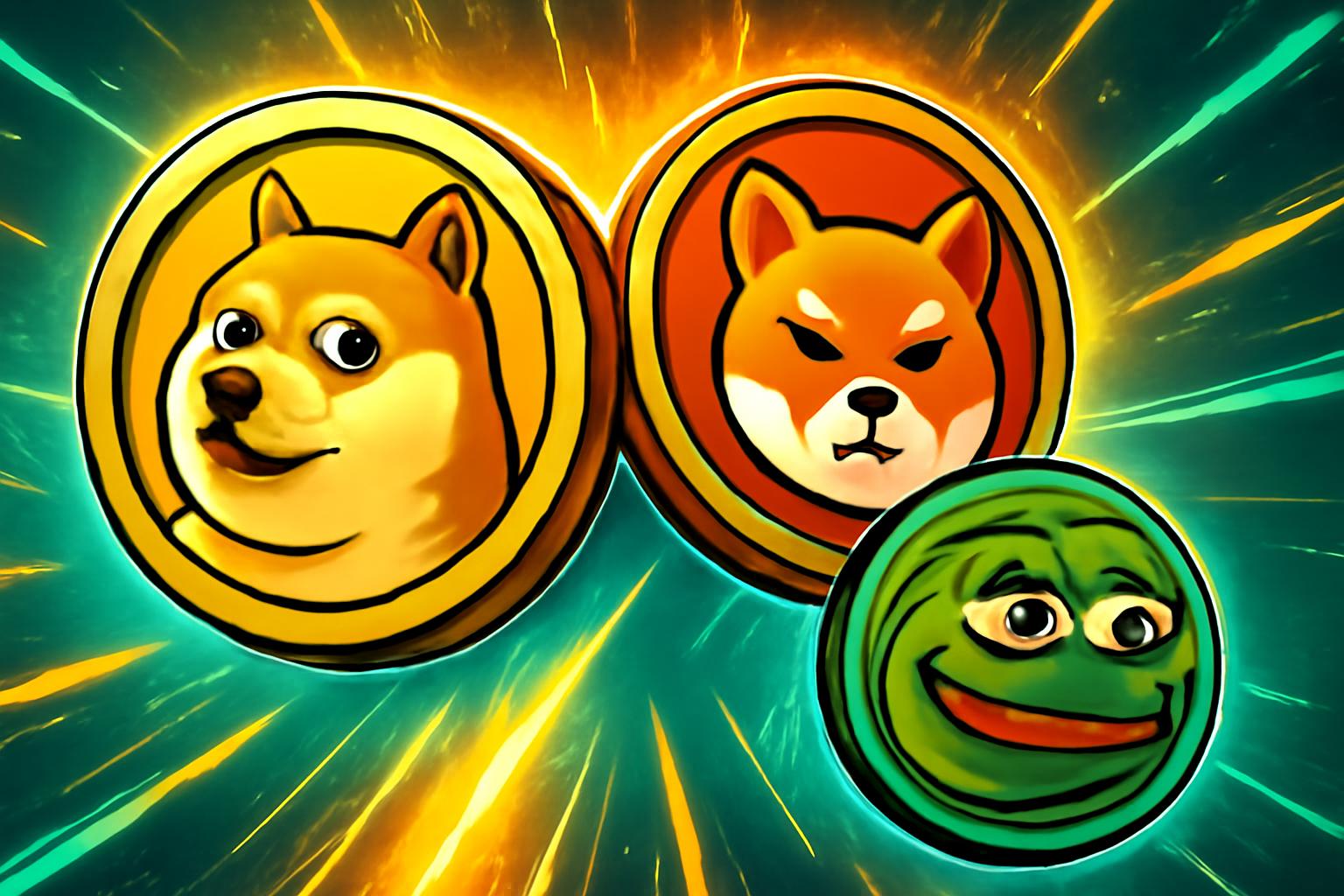 Meme Coins Rally as Crypto Market Recovers: DOGE, SHIB, PEPE Surge