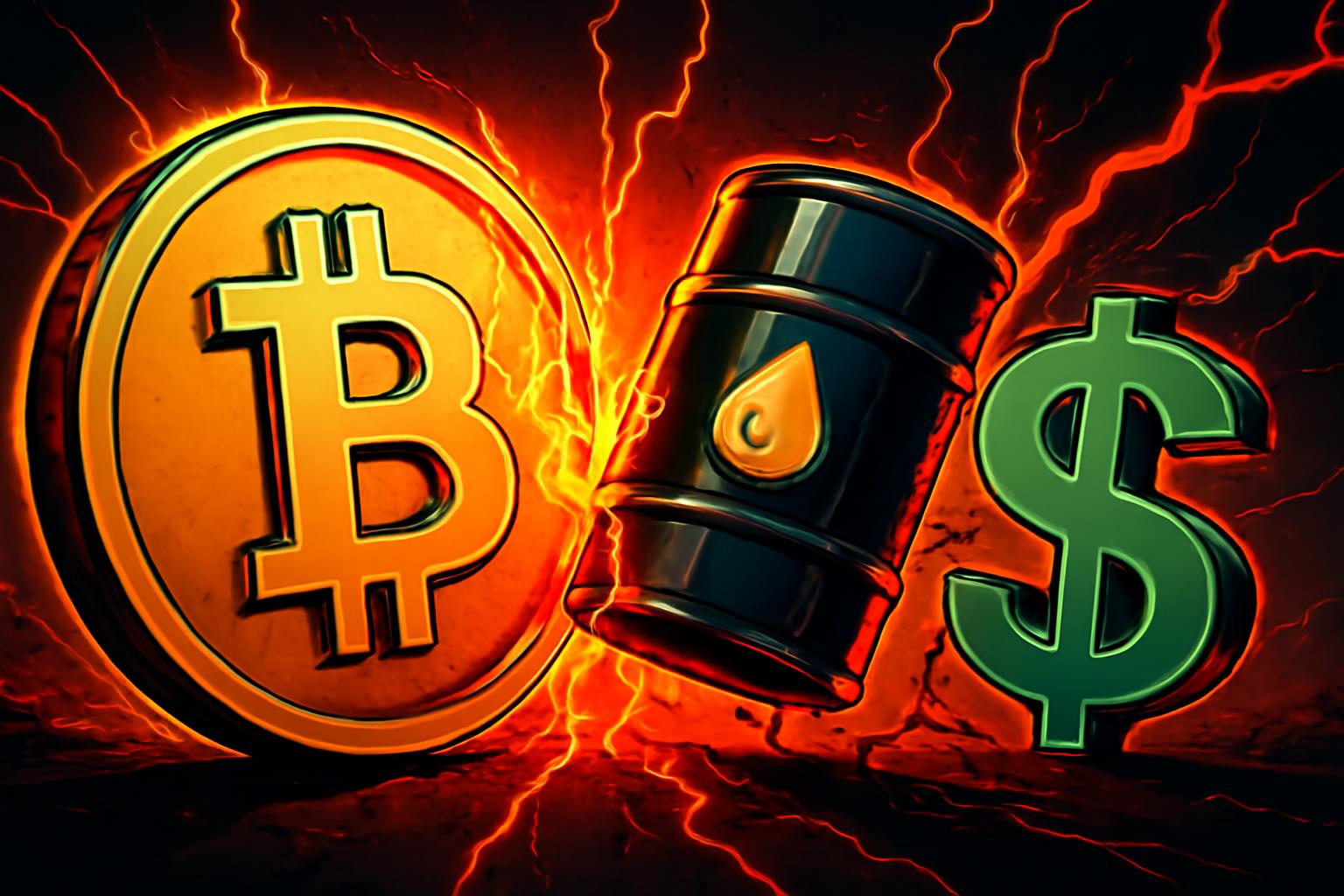Bitcoin Price Faces Pressure as Oil Rally and Strong Dollar Persist