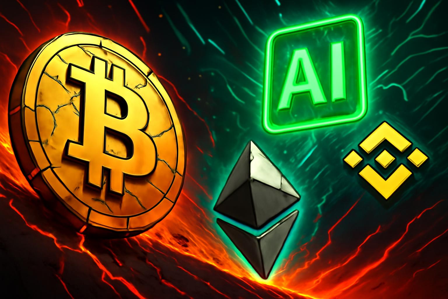 Crypto Market Slips as AI & Tech Leads Gains in AI, RWA and CeFi