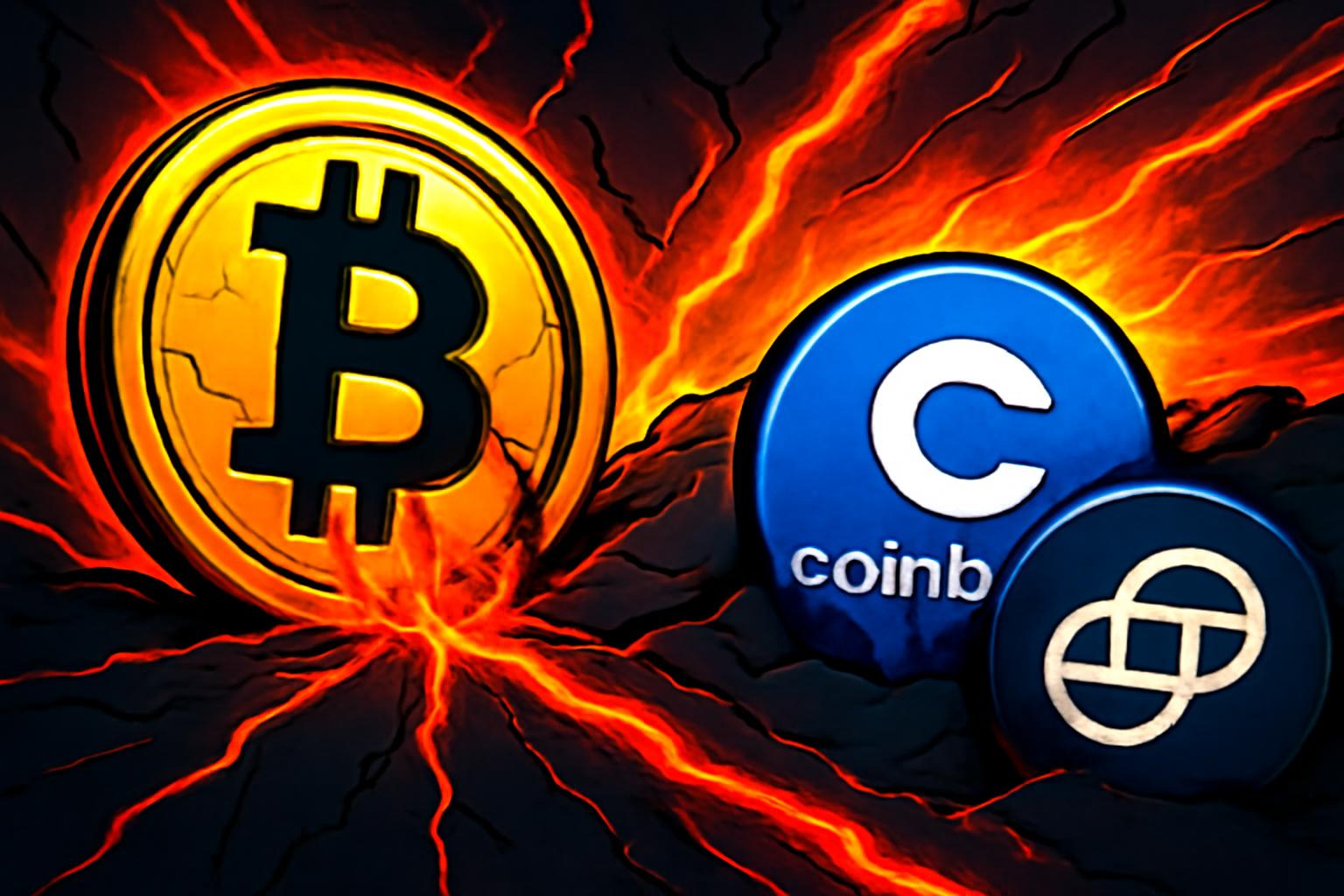 Crypto Stocks Slide as Bitcoin Dips Under $84,000 and Spot Volumes Plunge