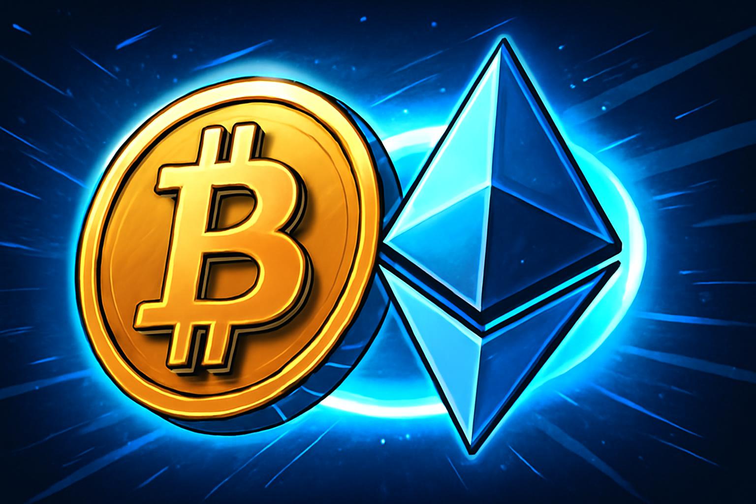 Bitcoin and Ethereum Prices Remain Sideways as Fed Pause Keeps Markets Cautious